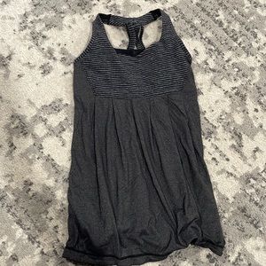 Strappy back lululemon tank, size 8